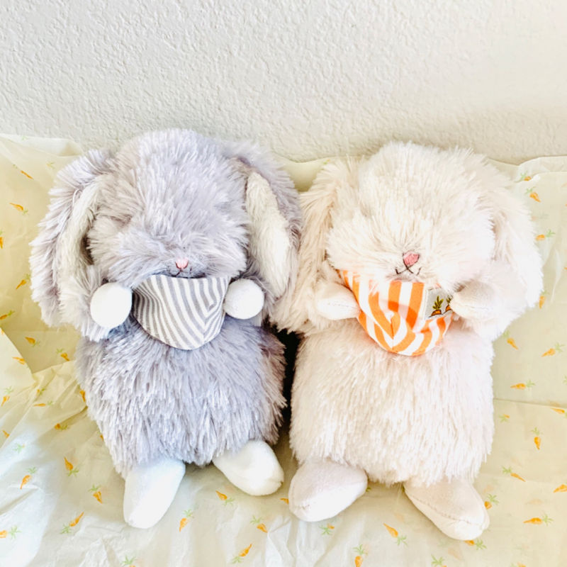 RETIRED - Wee Rutabaga Bunny with Face Mask