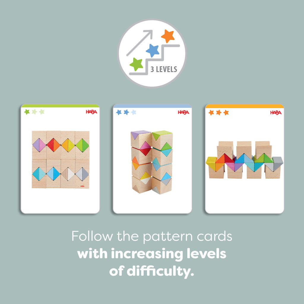 Colorful Triangle Wooden Block Game