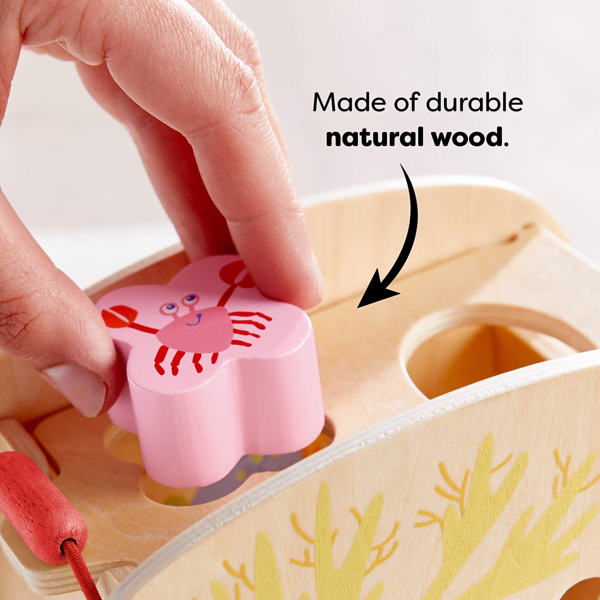 Underwater World Wooden Shape Sorter